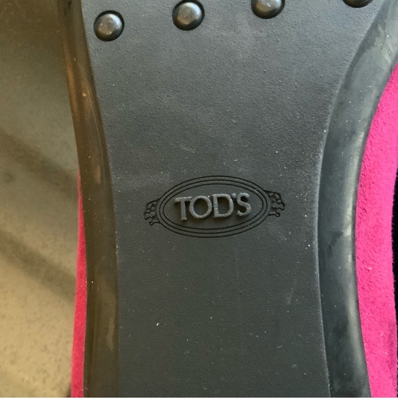 TOD’S DOUBLE T SUEDE SLIP ON LOAFER NWOT - Picture 7 of 9